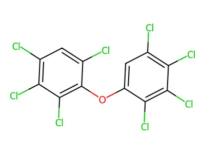 Octachlorodiphenyl ether structure