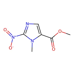 Methyl 3-methyl-2-nitro-3H-imidazole-4-carboxylate structure