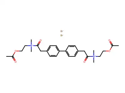 Acetyl-seco-hemicholinium-3 structure