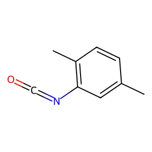 2,5-Dimethylphenyl isocyanate structure
