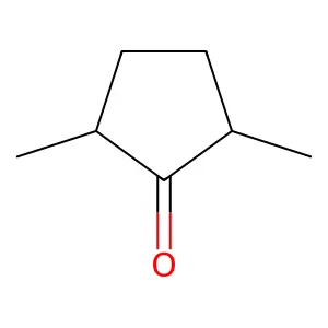 2,5-Dimethylcyclopentan-1-one structure
