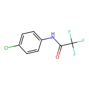 N-(4-Chlorophenyl)-2,2,2-trifluoroacetamide structure