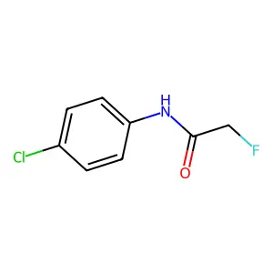 Acetanilide, 4'-chloro-2-fluoro- structure