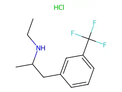 Fenfluramine Hydrochloride structure