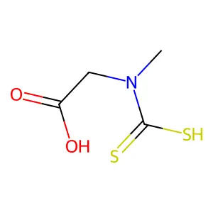 Sarcosine dithiocarbamate structure