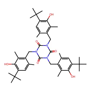 Cyanox CY 1790 structure