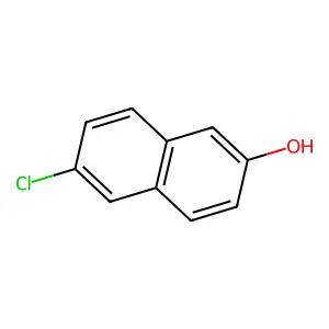 6-Chloro-2-naphthalenol structure
