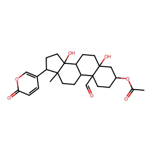 Hellebrigenin-3-acetate structure