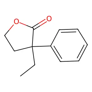 3-Ethyl-3-phenyloxolan-2-one structure