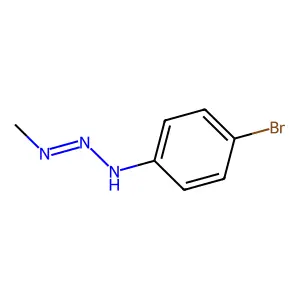 Triazene, 1-(p-bromophenyl)-3-methyl- structure