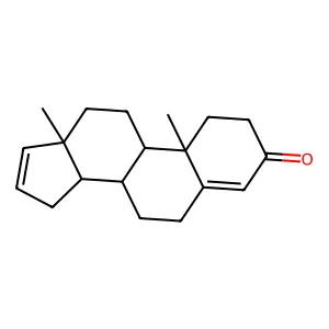 Androsta-4,16-dien-3-one structure