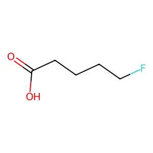 5-Fluoropentanoic acid structure