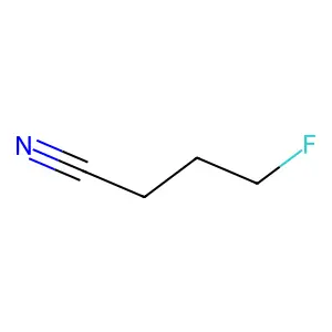 Butyronitrile, 4-fluoro- structure