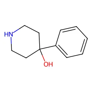 4-Phenylpiperidin-4-ol structure