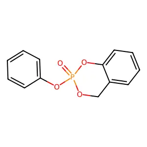 4H-1,3,2-Benzodioxaphosphorin, 2-phenoxy-, 2-oxide structure