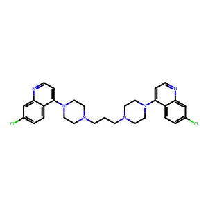 Piperaquine structure
