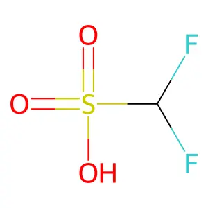 1,1-Difluoromethanesulfonic acid structure