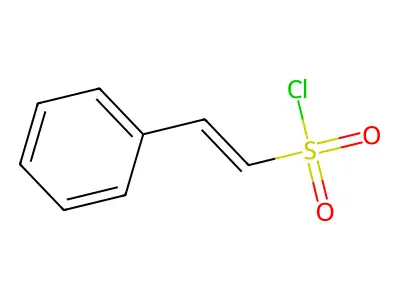 2-Phenylethenesulfonyl chloride structure