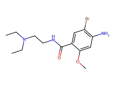 Bromopride structure