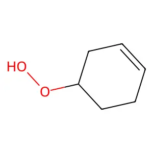 3-Cyclohexenyl hydroperoxide structure