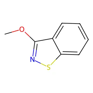 3-Methoxy-1,2-benzisothiazole structure