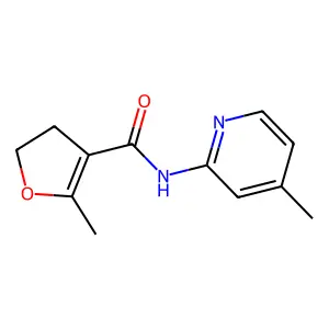 2-Methyl-n-(4-methylpyridin-2-yl)-4,5-dihydrofuran-3-carboxamide structure