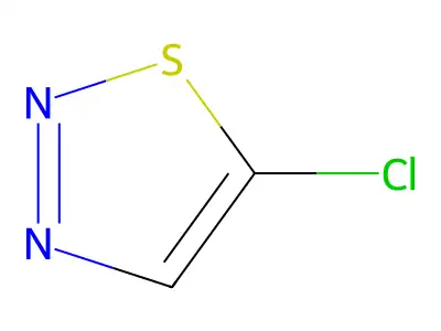5-Chloro-1,2,3-thiadiazole structure