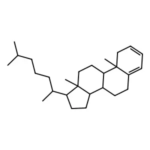 Cholesta-2,4-diene structure