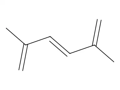 Isopropenyl Isopren structure