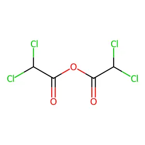 Acetic acid, 2,2-dichloro-, 1,1'-anhydride structure
