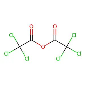 Trichloroacetic anhydride structure