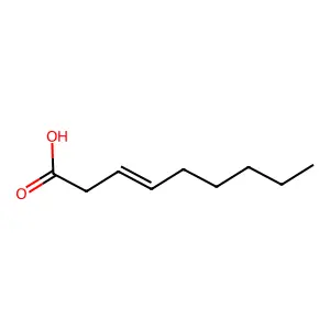 3-Nonenoic acid structure