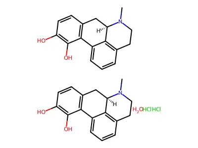 Apomorphine Hydrochloride structure