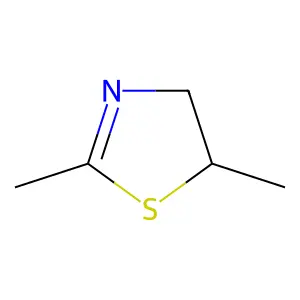 Thiazole, 4,5-dihydro-2,5-dimethyl- structure