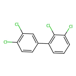2,3,3',4'-Tetrachlorobiphenyl structure