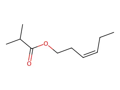 (Z)-hex-3-enyl isobutyrate structure