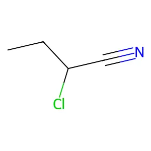 2-Chlorobutyronitrile structure
