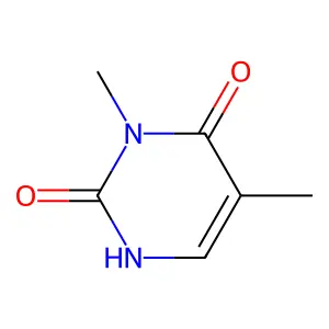 3,5-Dimethyl-2,4(1H,3H)-pyrimidinedione structure