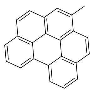 Benzo(ghi)perylene, 1-methyl- structure