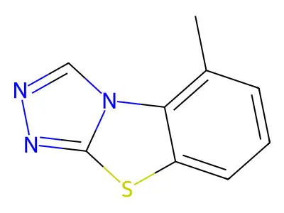 Tricyclazole structure