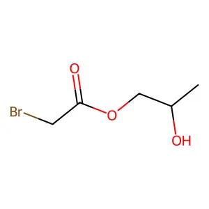 2-Hydroxypropyl bromoacetate structure
