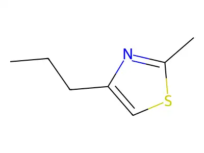 2-Methyl-4-propylthiazole structure
