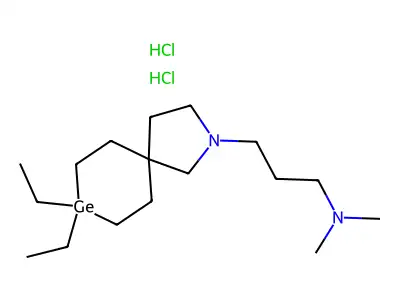 Spirogermanium Hydrochloride structure
