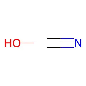 Cyanic acid structure