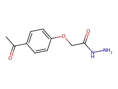 Acetophenone, 4'-carbazoylmethoxy- structure