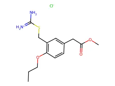 C14H20N2O3S.ClH structure