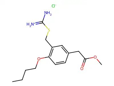 C15H22N2O3S.ClH structure