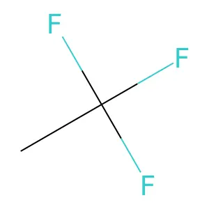 1,1,1-Trifluoroethane structure