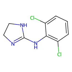 Clonidine structure
