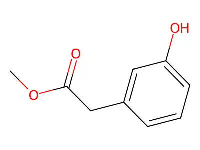 Methyl 3-Hydroxyphenylacetate structure